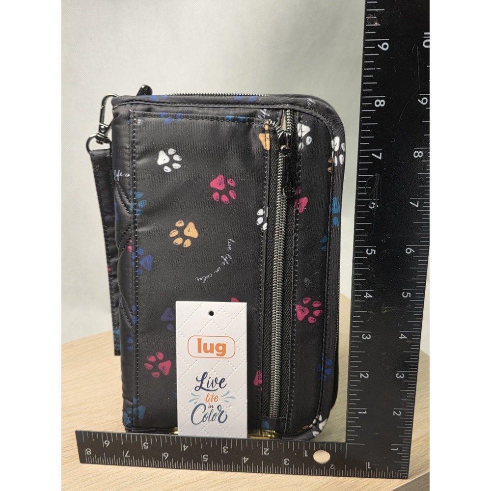 Lug Tango SE RDID Travel Wallet Dog Paws - Picture 6 of 6